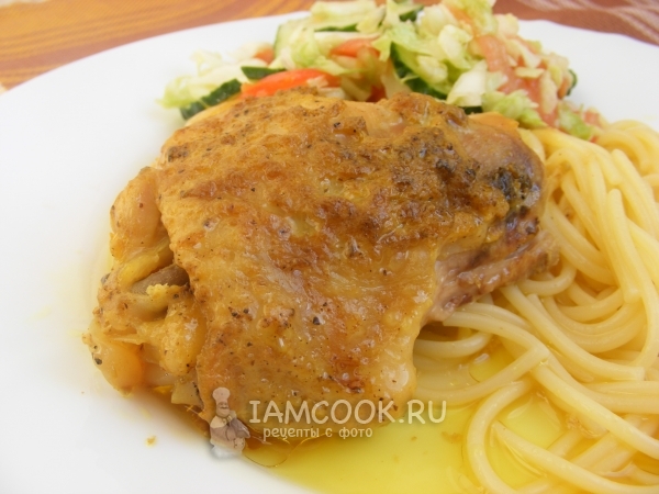 Курица тушеная в молоке, рецепт с фото