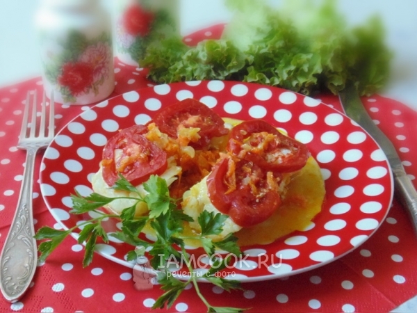 Треска с овощами в фольге, рецепт с фото