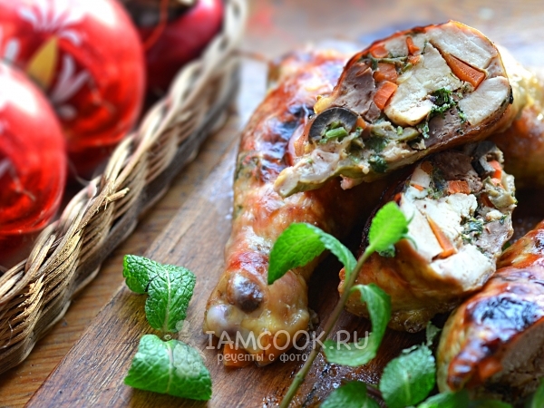 Куриные ножки фаршированные, рецепт с фото