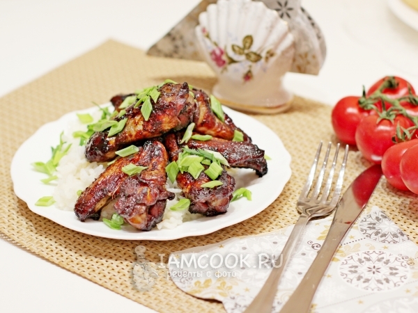Крылышки в маринаде, рецепт с фото