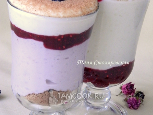 Рисовый десерт с ягодами, рецепт с фото