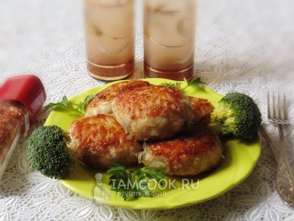 Котлеты в картофельной стружке, рецепт с фото