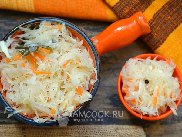 Хрустящая капуста на зиму, рецепт с фото