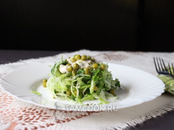 Салат из чайота, рецепт с фото