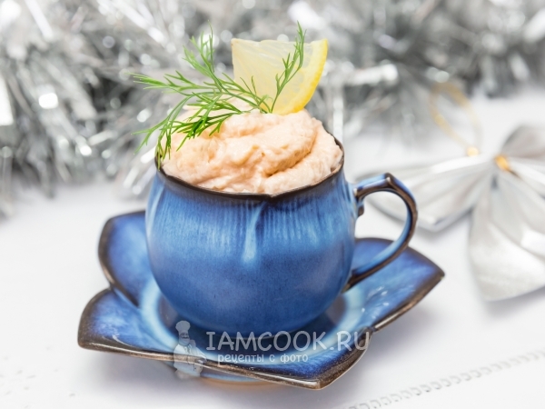 Мусс из слабосоленой семги, рецепт с фото