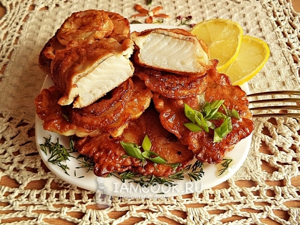 Судак в кляре, рецепт с фото