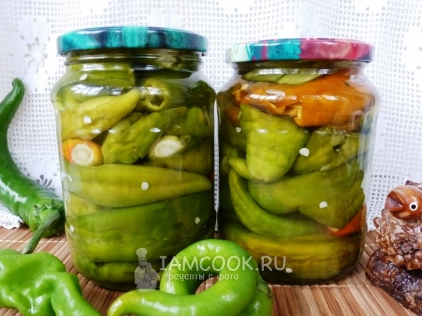 Маринованный острый перец с медом, рецепт с фото