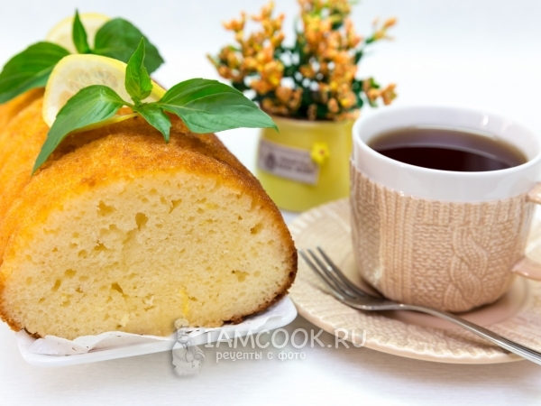 Американский лимонный кекс, рецепт с фото