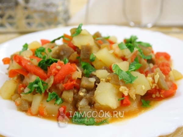 Овощи тушеные в мультиварке, рецепт с фото