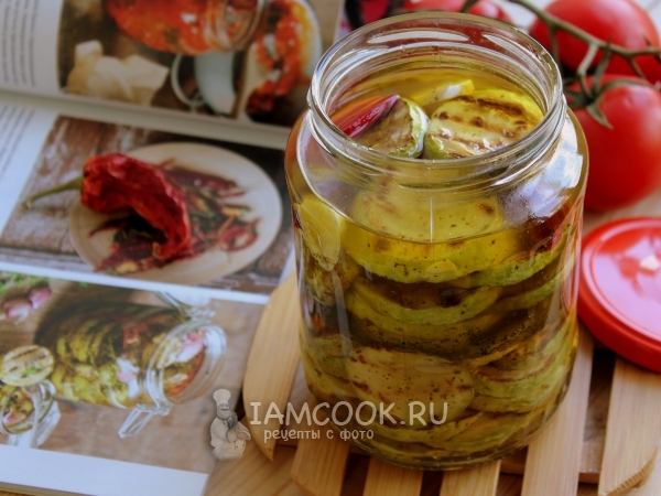 Жареные кабачки на зиму, рецепт с фото