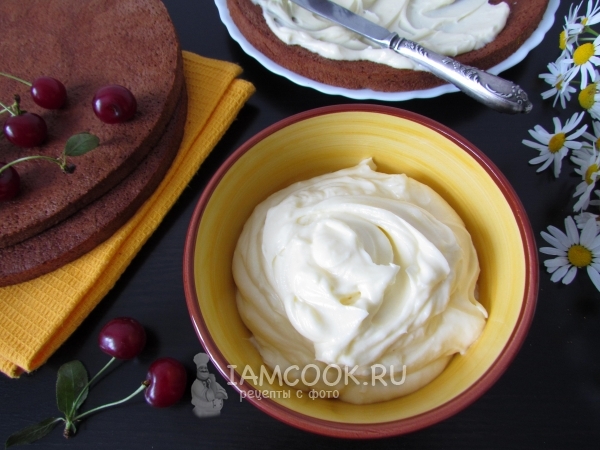 Масляный крем для торта, рецепт с фото