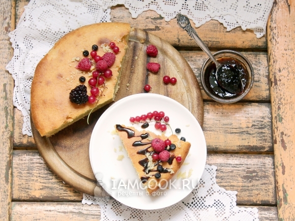 Кукурузный пирог «Богач», рецепт с фото