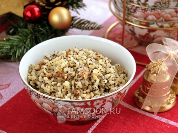Рождественская кутья, рецепт с фото