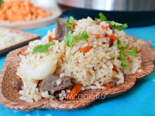 Плов из баранины в мультиварке, рецепт с фото