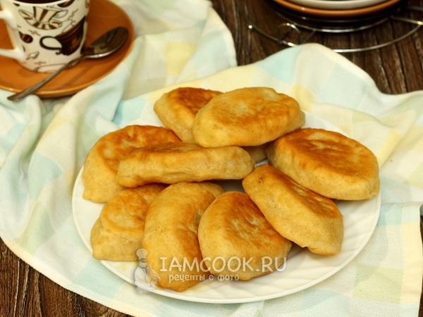 Жареные пирожки на кефире, рецепт с фото