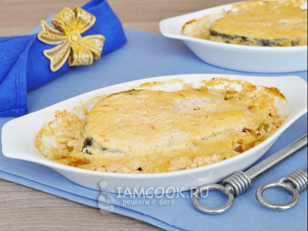 Кижуч со сметаной в духовке, рецепт с фото