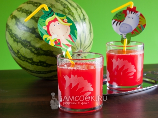 Арбузный сок, рецепт с фото