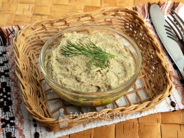 Шпротный паштет, рецепт с фото