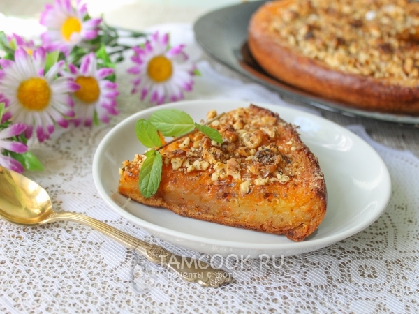 Морковный пирог в мультиварке, рецепт с фото