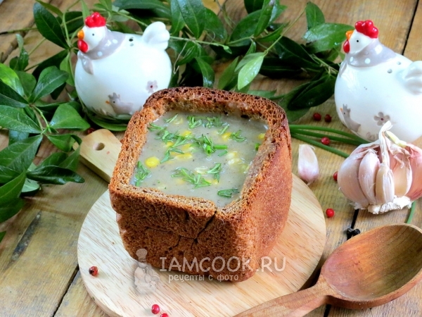 Постный картофельный суп, рецепт с фото