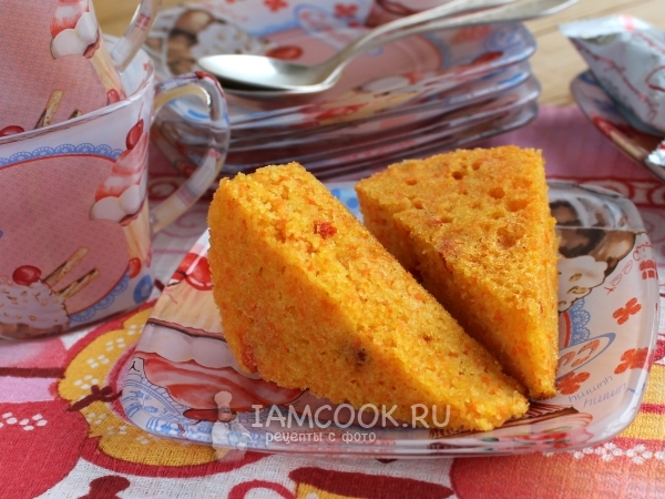 Морковная запеканка в мультиварке, рецепт с фото