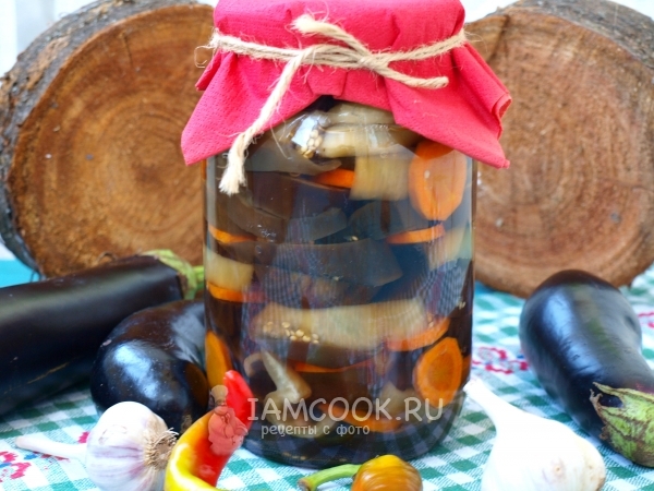 Маринованные баклажаны на зиму, рецепт с фото