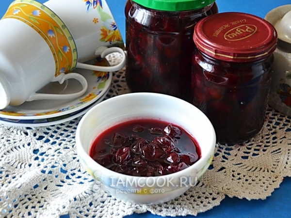Варенье из вишни без косточек (рецепт с видео), рецепт с фото