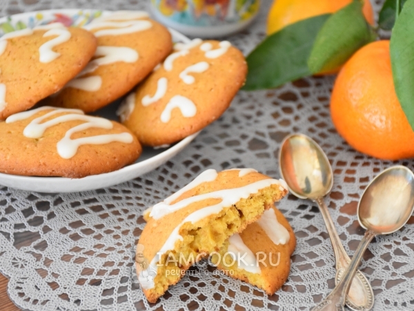 Пряное тыквенное печенье, рецепт с фото