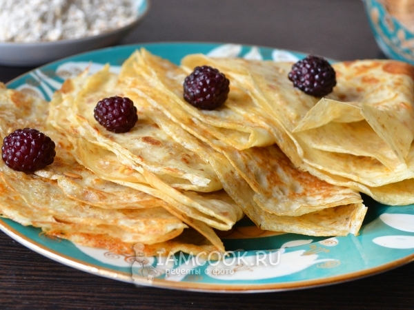 Блины по Дюкану, рецепт с фото