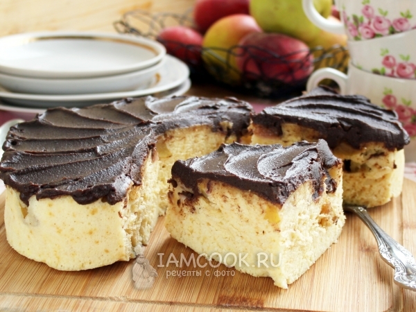 Пирог в микроволновке, рецепт с фото