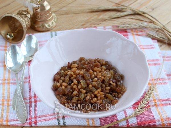 Кутья в мультиварке, рецепт с фото