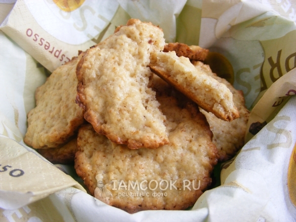 Овсяное печенье «Улыбка мужа», рецепт с фото