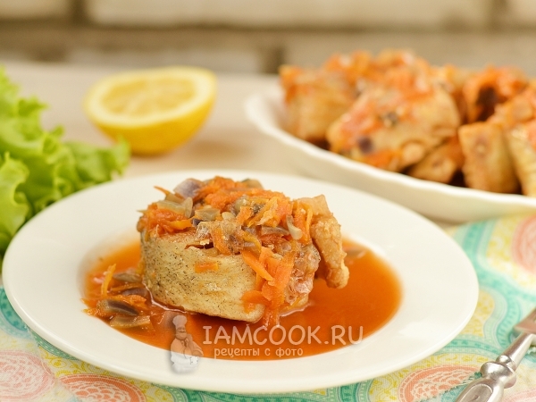 Рыба под маринадом в мультиварке, рецепт с фото