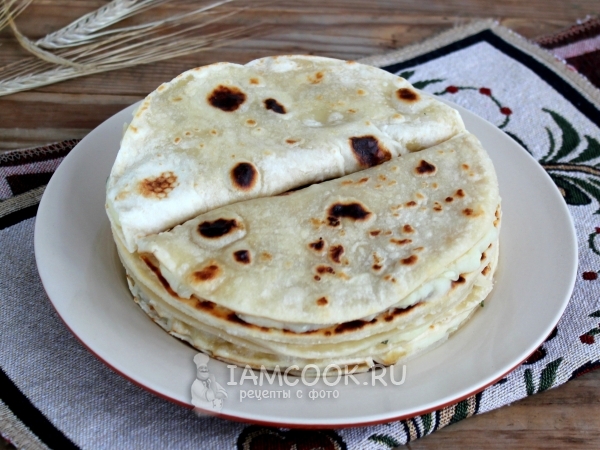 Кыстыбый с картофелем, рецепт с фото