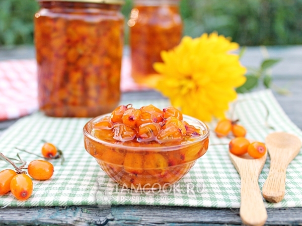 Варенье из облепихи «Пятиминутка», рецепт с фото