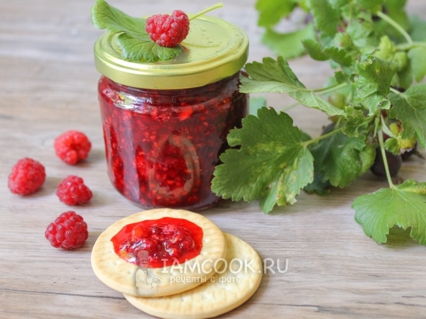 Малина перетертая с сахаром на зиму, рецепт с фото