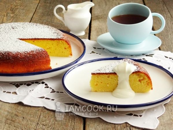 Манник с творогом в мультиварке, рецепт с фото