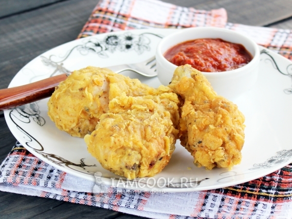 Курица, как в KFC, рецепт с фото