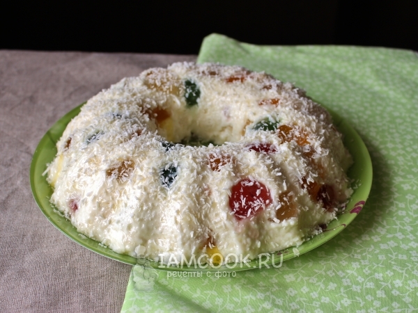 Торт «Самоцветы», рецепт с фото