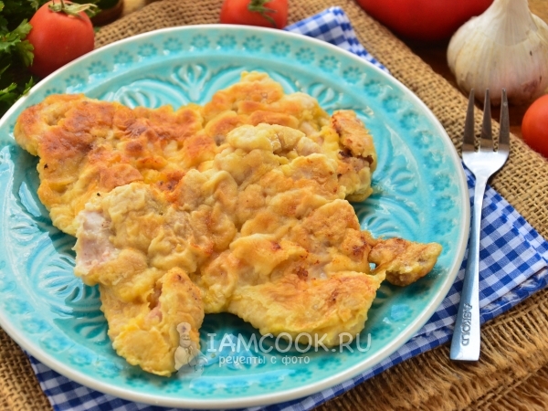 Отбивные из куриного бедра, рецепт с фото