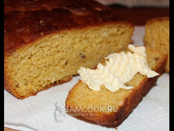 Тыквенно-пшеничный хлеб в духовке, рецепт с фото