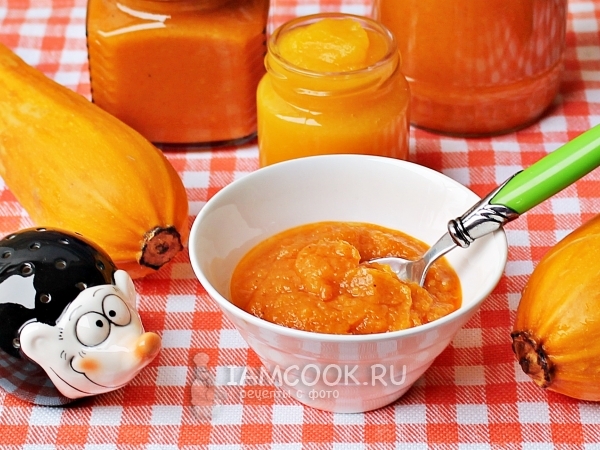 Пюре из кабачков на зиму, рецепт с фото