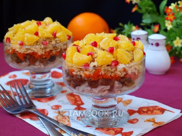 Салат «Французская любовница», рецепт с фото