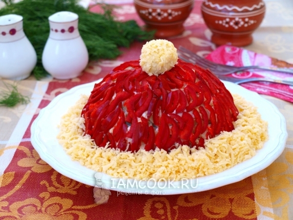 Салат «Красная шапочка», рецепт с фото