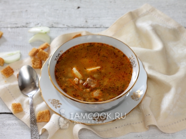 Рассольник с перловкой в мультиварке, рецепт с фото