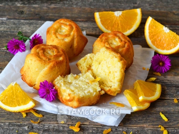 Кекс с апельсиновой цедрой, рецепт с фото