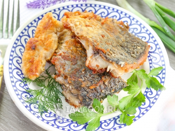 Сазан жареный, рецепт с фото
