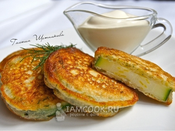 Кабачки жаренные в кляре, рецепт с фото