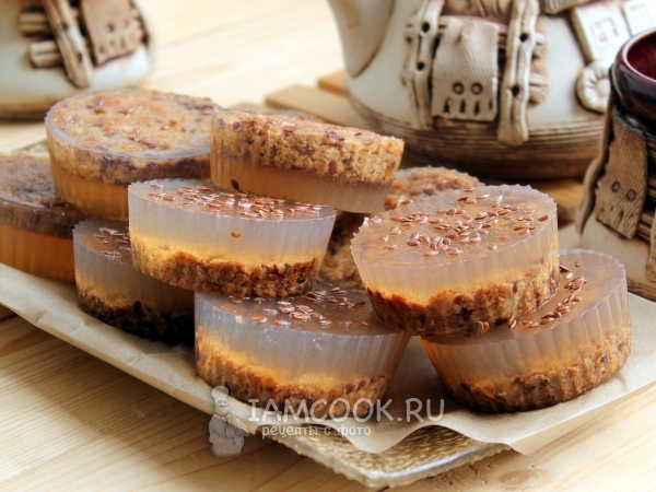 Печенье полезное с желе, рецепт с фото