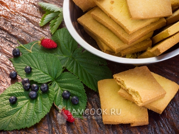 Кукурузное печенье, рецепт с фото